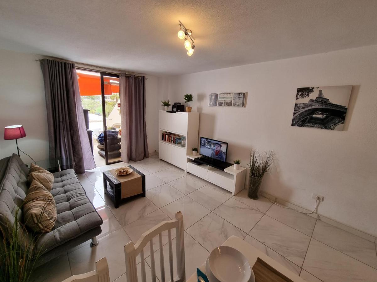 Duplex Apartment Vistamar, Sea-View, Heated Pool In Parque Santiago 2, Wifi Playa de las Américas Eksteriør billede