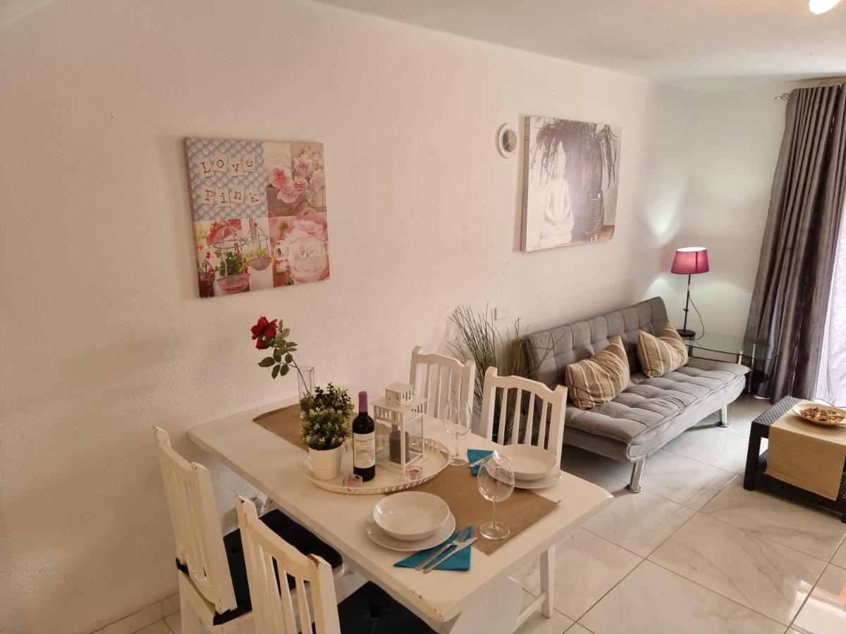 Duplex Apartment Vistamar, Sea-View, Heated Pool In Parque Santiago 2, Wifi Playa de las Américas Eksteriør billede