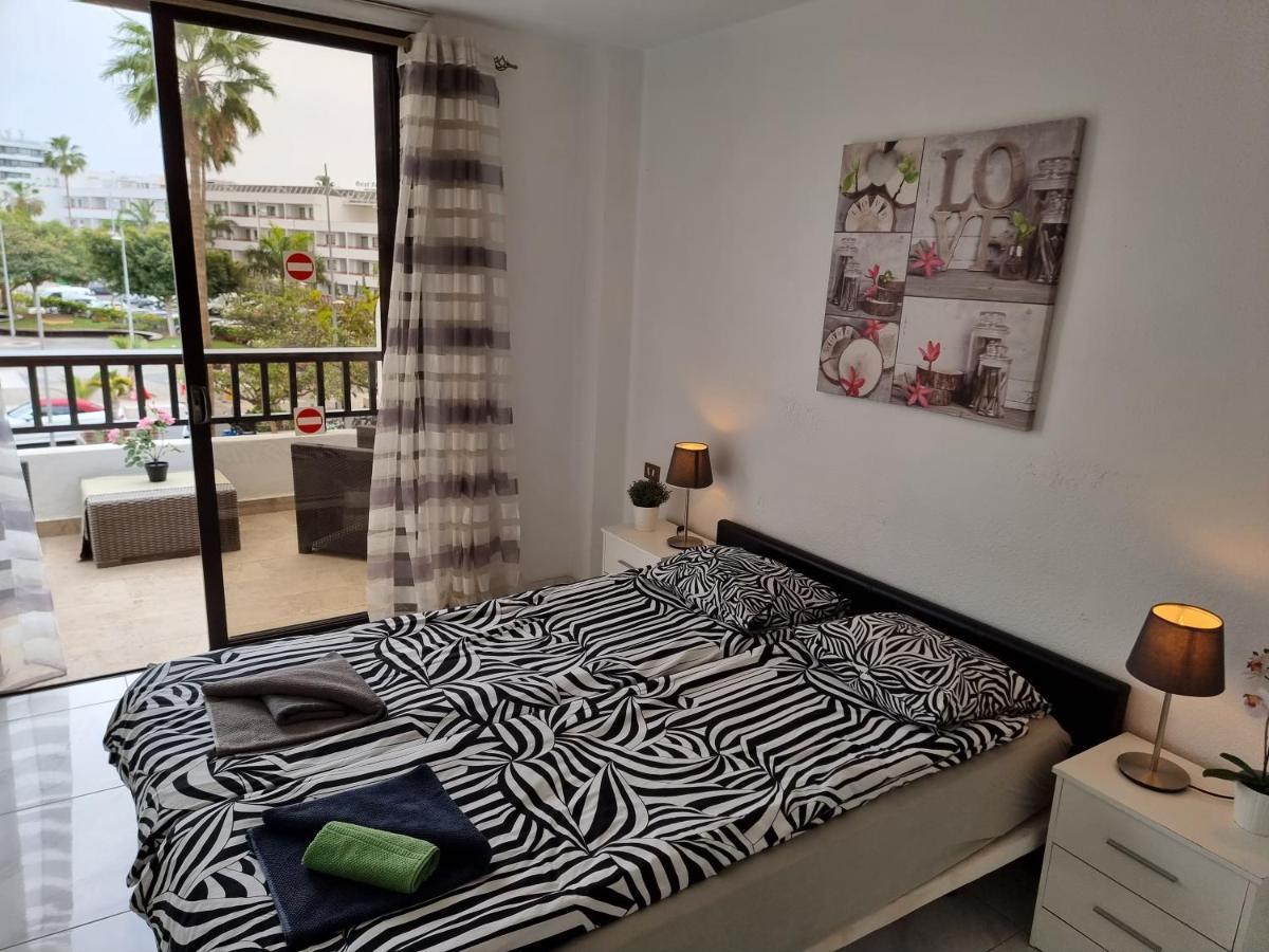 Duplex Apartment Vistamar, Sea-View, Heated Pool In Parque Santiago 2, Wifi Playa de las Américas Eksteriør billede
