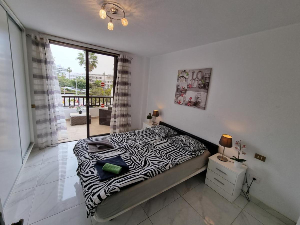Duplex Apartment Vistamar, Sea-View, Heated Pool In Parque Santiago 2, Wifi Playa de las Américas Eksteriør billede