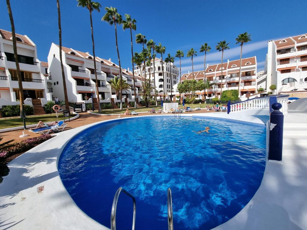Duplex Apartment Vistamar, Sea-View, Heated Pool In Parque Santiago 2, Wifi Playa de las Américas Eksteriør billede