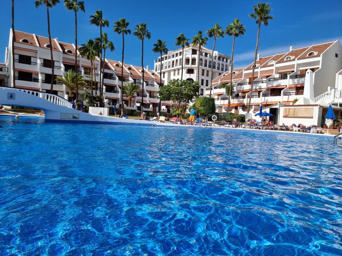 Duplex Apartment Vistamar, Sea-View, Heated Pool In Parque Santiago 2, Wifi Playa de las Américas Eksteriør billede