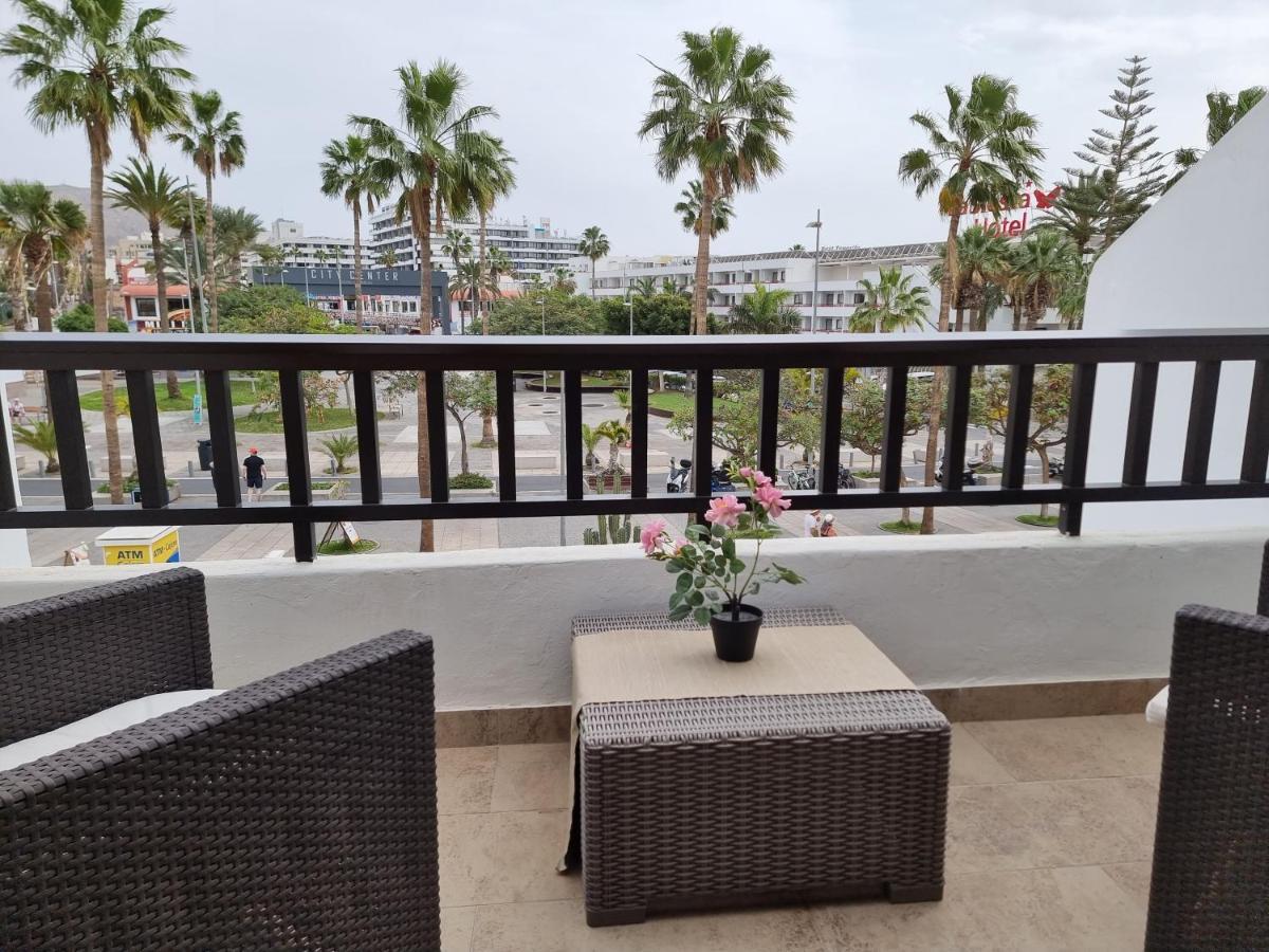 Duplex Apartment Vistamar, Sea-View, Heated Pool In Parque Santiago 2, Wifi Playa de las Américas Eksteriør billede