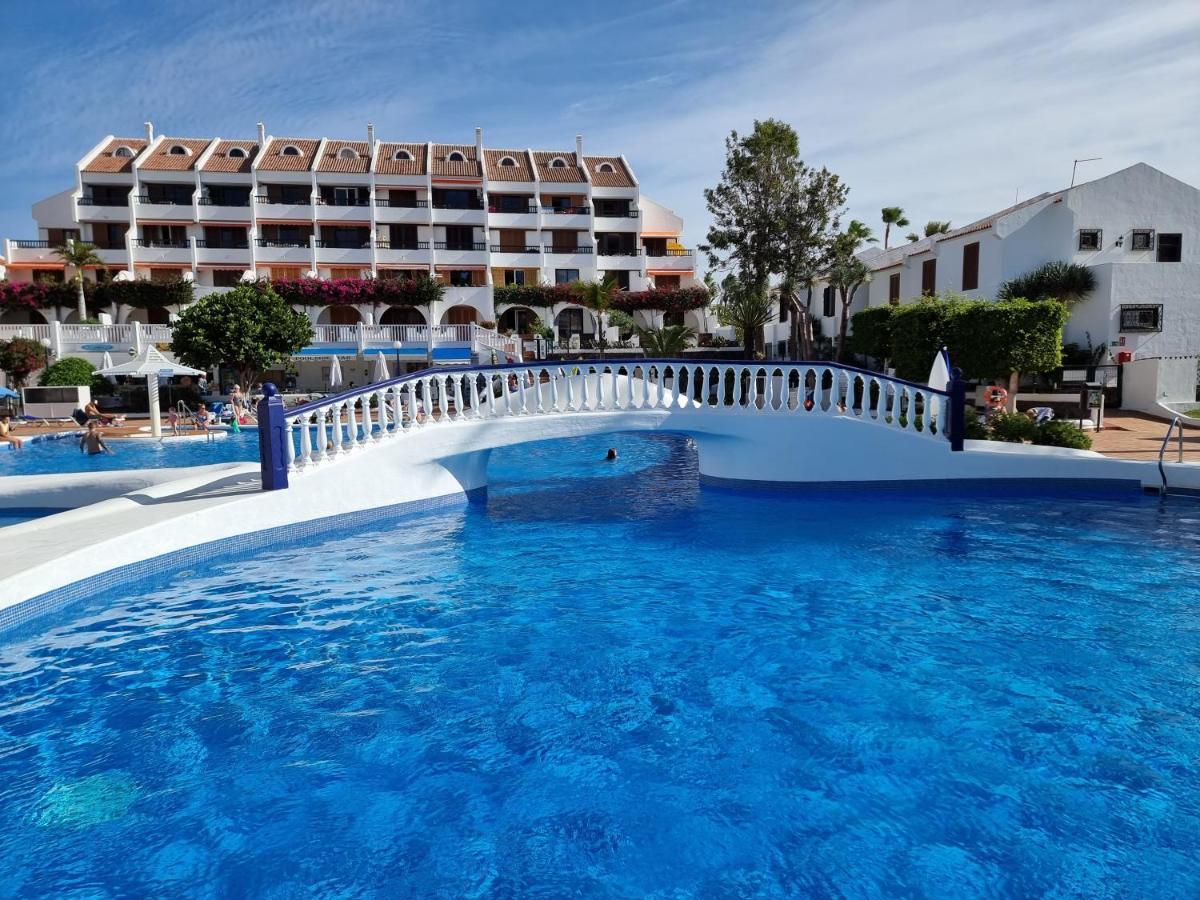 Duplex Apartment Vistamar, Sea-View, Heated Pool In Parque Santiago 2, Wifi Playa de las Américas Eksteriør billede