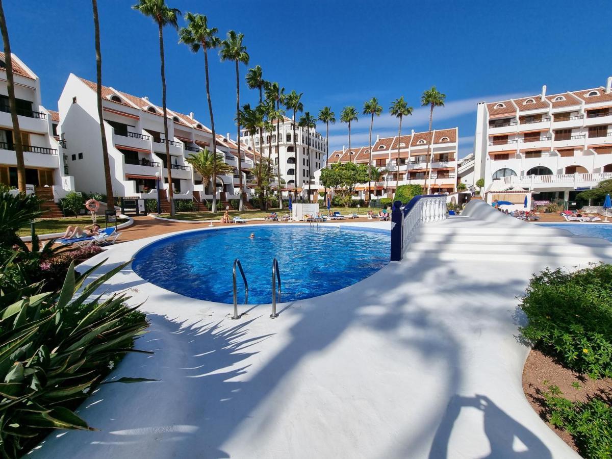 Duplex Apartment Vistamar, Sea-View, Heated Pool In Parque Santiago 2, Wifi Playa de las Américas Eksteriør billede