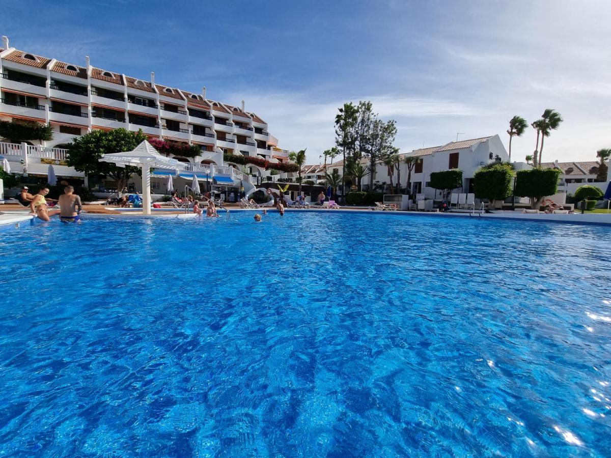 Duplex Apartment Vistamar, Sea-View, Heated Pool In Parque Santiago 2, Wifi Playa de las Américas Eksteriør billede